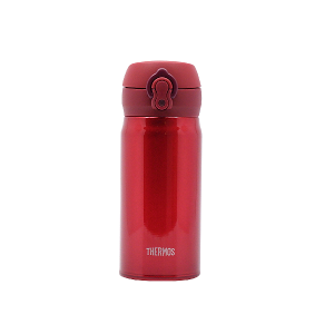 THERMOS 膳魔師 不銹鋼真空保溫瓶350ml(豆沙紅)