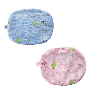 KUKU 3D超透氣初生枕套 - 藍色 /粉紅色