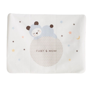 韓國 cuby n mom 隔尿床墊（睡寶寶）藍色 85x65cm