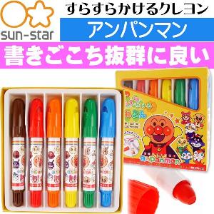 ANPANMAN 麵包超人6色粉蠟筆