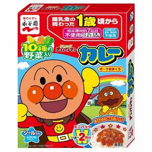 永谷園 - 麵包超人兒童咖哩100g【適合1歲以上