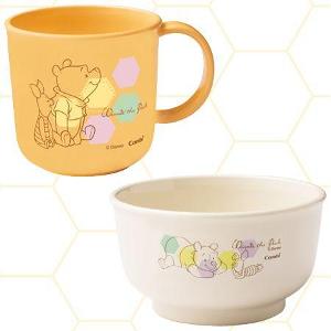 日本Combi 餐具碗碟套裝-Winnie the pooh