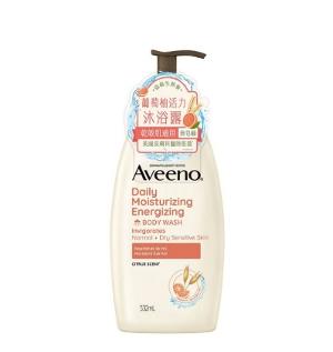 Aveeno 天然燕麥葡萄柚活力果香沐浴露532ml