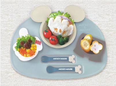 DISNEY 迪士尼米奇兒童餐盤套裝