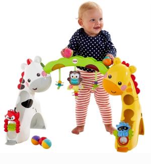 Fisher Price® Zebra & Lion Play Gym費雪歡樂動物 音樂健身器