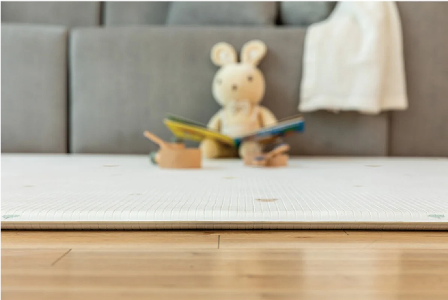 Parklon Lapure Soft 2-Sided Mat 雙面地墊 (Happy Way + Little Star Light Grey 130*190*1.2)