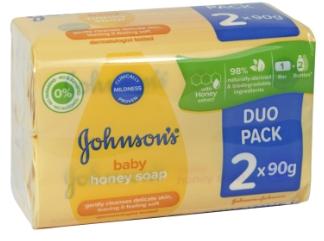 Johnsons Baby 蜜糖皂 Honey Soap 90g*2