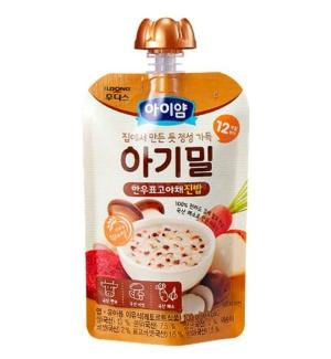韓國ILDONG 韓牛香菇蔬菜粥 100G