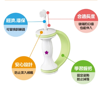 Combi teteo握把式刷牙訓練器 (10m+)