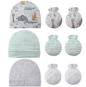 嬰兒手套帽仔套裝 (6pcs)