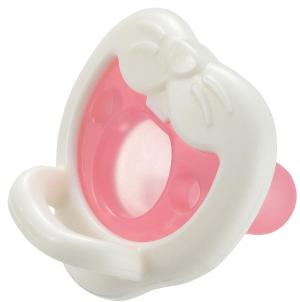 Richell Suitsu Labo 小兔子用全矽膠奶嘴 (3 個月及以上)
