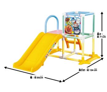 ANPANMAN 可折疊 3WAY 攀爬架溜滑梯玩具