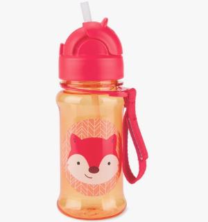 Zoo Tritan Renew 吸管瓶 - 狐狸 (355ML)