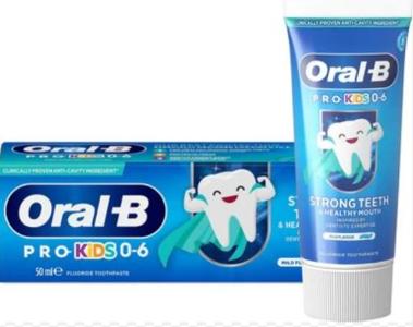 Oral-B 0-6歲兒童牙膏(薄荷味)