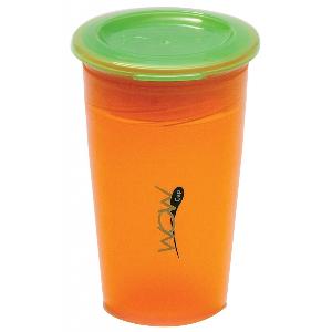Juicy! Wow Cup - Translucent Orange - 9oz - Wow Gear