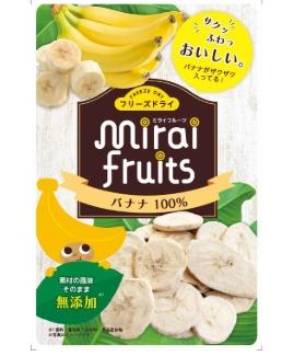 MIRAI FRUITS 未來果實水果乾 - 香蕉 10g (9M+)