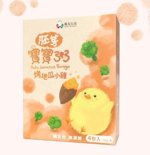 胚芽粥 - 烤地瓜小雞 150g x 4 (10M+)