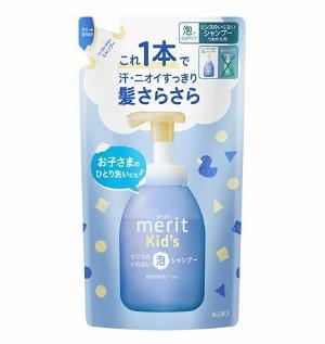 Merit 兒童泡沫洗髮精(補充裝)溫和天然花香270ml