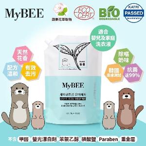 天然草本嬰兒及家庭洗衣液(蘋果花香味) 1.2L 補充裝