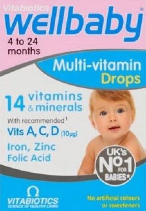 WELLBABY MULTI-VITAMIN DROPS - 30ML