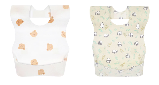 一次性圍兜 20片 (2種圖案)