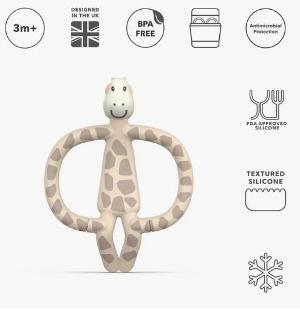 動物牙膠固齒器 - Gigi Giraffe