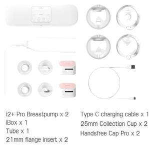 i Box Pro 醫院級 穿戴式電動泵奶器