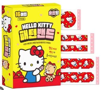 Hello kitty 混合型膠布 16片裝