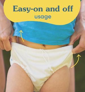 Reusable Swim Diaper Drawstring - Lady Dragon