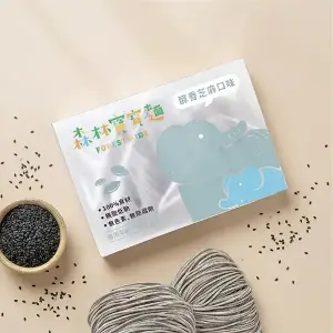 無鹽寶寶麵/ BB麵系列 -香醇芝麻寶寶麵 8入