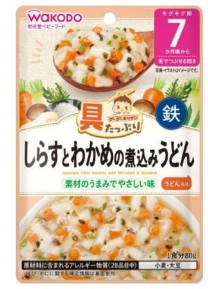 銀魚海帶烏冬面 80g 7M+
