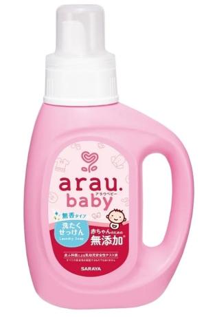 日本Saraya Arau 雅樂寶 嬰兒洗衣液 樽裝 800ml (無香)