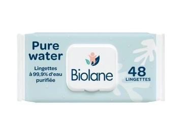  Biolane法貝兒-純水潔淨濕巾48片