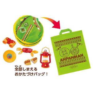 日本 Anpanman 麵包超人 露營帳篷 玩具套裝 3嵗以上