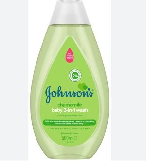 JOHNSON’S ®洋甘菊嬰兒三合一沐浴露