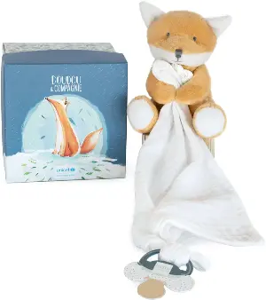 Doudou -DOLL WITH DOUDOU PACIFIER - FOX