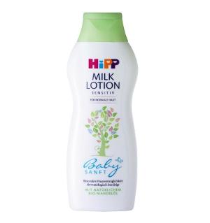 德國HiPP喜寶嬰幼兒牛奶潤膚乳 350ml 適合: 初生嬰兒 / 幼兒 / 敏感皮膚成年人