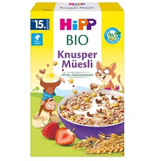 德國 HIPP 喜寶 有機兒童果干谷物脆片 15M+