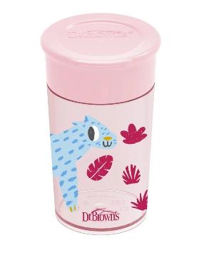 360度連蓋防漏學習杯300ml 9m+